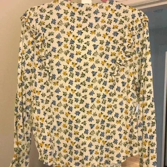 POPSUGAR rayon v-neck blouse - Picture 6 of 11